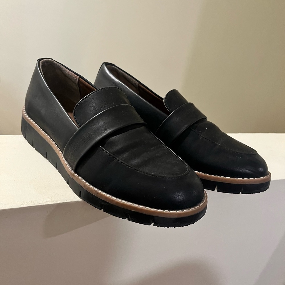 Classic Black Loafers for Women